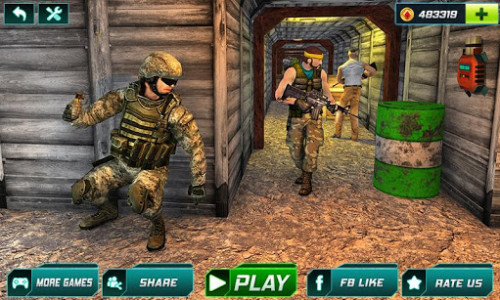 اسکرین شات بازی Critical Gun Strike 2020: FPS Gun Shooting 1