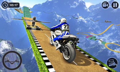اسکرین شات بازی Ramp Moto Stunts 2