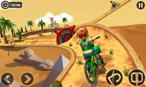 اسکرین شات 2 بازی Fearless BMX Bicycle Stunts