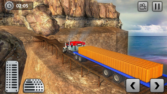 اسکرین شات برنامه Uphill Gold Transporter Truck  5