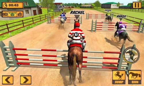 اسکرین شات بازی Horse Riding Rival: Multiplayer Derby Racing 2