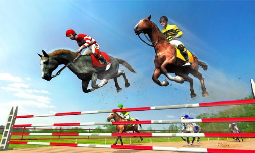 اسکرین شات بازی Horse Riding Rival: Multiplayer Derby Racing 4