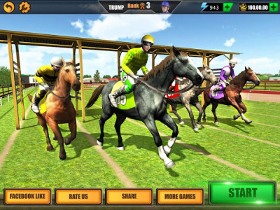 اسکرین شات بازی Horse Riding Rival: Multiplayer Derby Racing 6