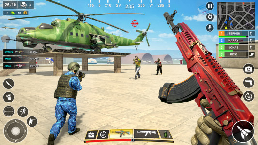 اسکرین شات بازی Anti-Terrorist Shooting Game 2