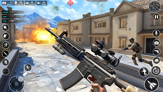 اسکرین شات 1 بازی Anti Terrorist Shooting Game