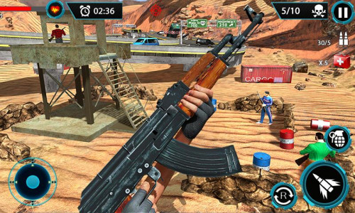 اسکرین شات بازی FPS Terrorist Secret Mission 4