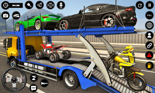 اسکرین شات 5 برنامه Car Transporter Trailer Truck