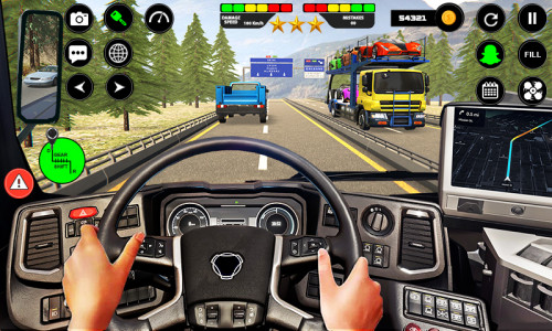 اسکرین شات 3 برنامه Car Transporter Trailer Truck