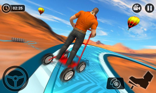 اسکرین شات برنامه Happy Auto Wheels: Vertical Me 3