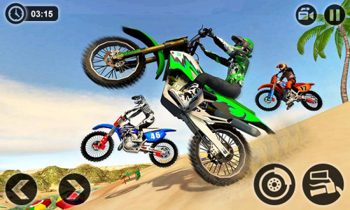 اسکرین شات برنامه Beach Motorbike Stunts Master  6