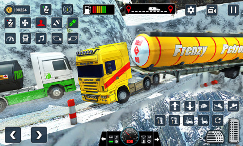 اسکرین شات برنامه Oil Tanker Truck Transport 3