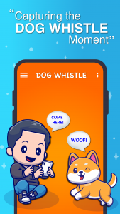 اسکرین شات برنامه Dog Whistle - Dog Trainer 1