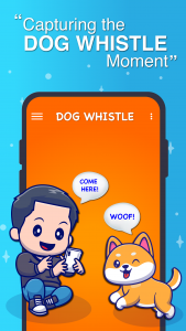 اسکرین شات برنامه Dog Whistle - Calm your Dog 1