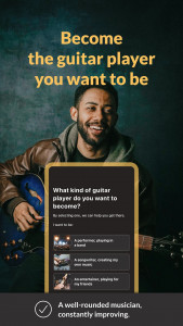 اسکرین شات 1 برنامه Fretello Guitar Lessons