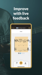 اسکرین شات 2 برنامه Fretello Guitar Lessons
