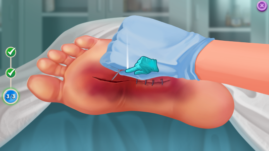 اسکرین شات 1 بازی Doctor Dash ASMR Hospital