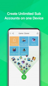 اسکرین شات برنامه Game Cloner - App Dual Space 5