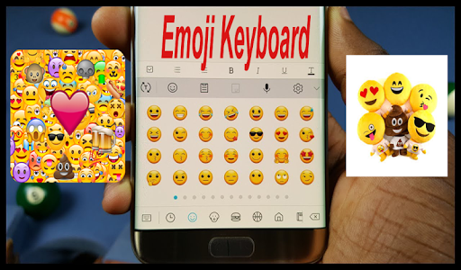 اسکرین شات برنامه Emoji Keyboard 2020 : Big Emoji for Whatsapp 1