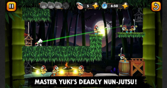 اسکرین شات بازی Nun Attack Origins: Yuki 2