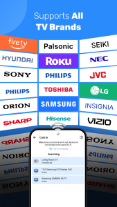 اسکرین شات 3 برنامه Screen Mirroring – Cast to TV