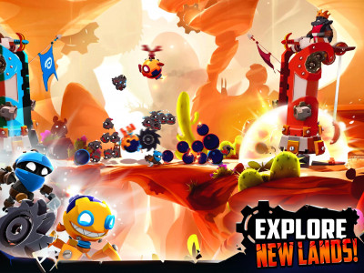 اسکرین شات بازی Badland Brawl 3