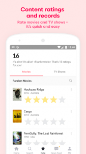 اسکرین شات برنامه WATCHA PEDIA - Movies, TV shows Recommendation App 4