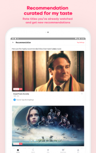 اسکرین شات برنامه WATCHA PEDIA - Movies, TV shows Recommendation App 7