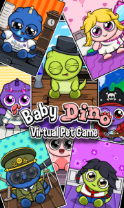 اسکرین شات بازی Dino 🐾 Virtual Pet Game 1