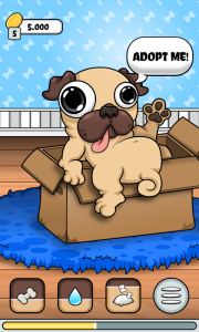اسکرین شات بازی Pug - My Virtual Pet Dog 1