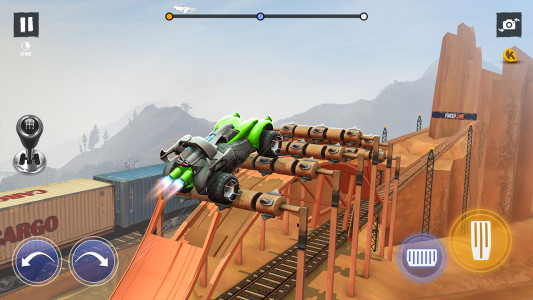 اسکرین شات 4 بازی Car Stunt 3D Car Driving Games