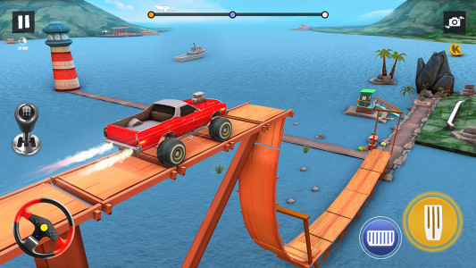 اسکرین شات 3 بازی Car Stunt Games 3D Car Games