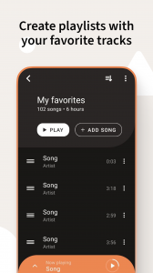 اسکرین شات 6 برنامه Frolomuse: MP3 Music Player