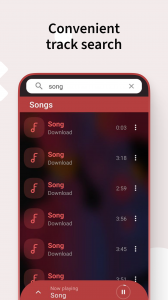 اسکرین شات 5 برنامه Frolomuse: MP3 Music Player