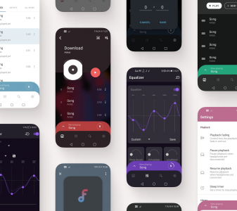 اسکرین شات 1 برنامه Frolomuse: MP3 Music Player