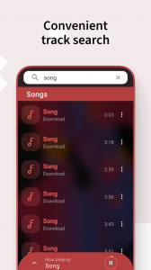 اسکرین شات برنامه Frolomuse: MP3 Music Player 5