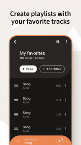 اسکرین شات برنامه Frolomuse: MP3 Music Player 6