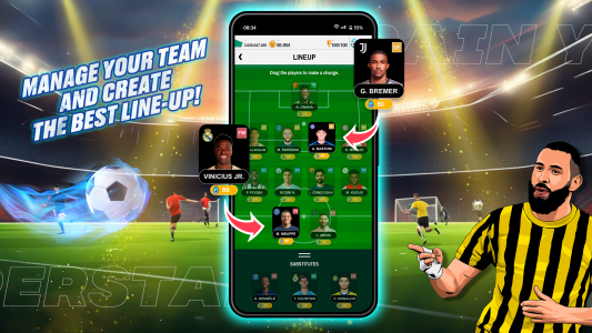 اسکرین شات بازی PRO Soccer Fantasy Manager 24 4