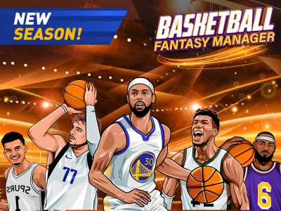 اسکرین شات بازی Basketball Fantasy Manager NBA 1