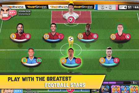 اسکرین شات بازی Top Stars: Football Match! 3