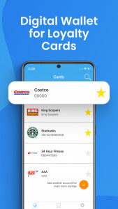 اسکرین شات برنامه Key Ring: Loyalty Card App 1