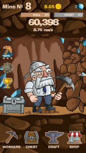اسکرین شات بازی SWIPECRAFT - Idle Mining Game 2