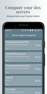 اسکرین شات برنامه Nebulo - DNS Changer for DNS over HTTPS/TLS 6