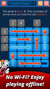 اسکرین شات بازی Grids of Thermometers 3