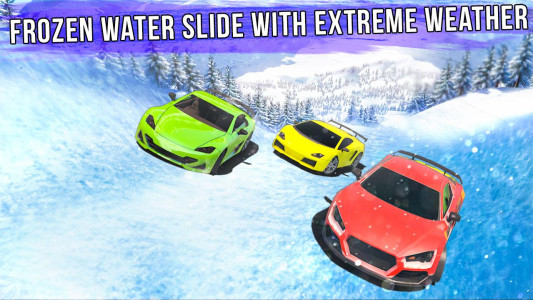 اسکرین شات 5 بازی WaterSlide Car Racing Games 3D