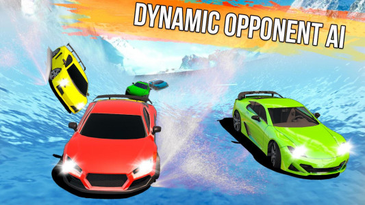 اسکرین شات بازی WaterSlide Car Racing Games 3D 2