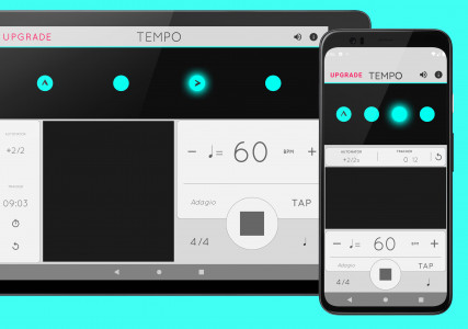 اسکرین شات 3 برنامه Metronome: Tempo Lite