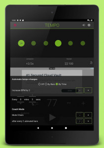 اسکرین شات برنامه Metronome: Tempo Lite 8