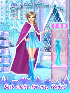 اسکرین شات بازی Ice Princess Makeup Spa Salon : Frozen Queen Games 5