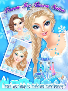 اسکرین شات بازی Ice Princess Makeup Spa Salon : Frozen Queen Games 4