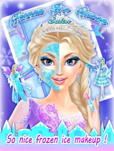 اسکرین شات بازی Ice Princess Makeup Spa Salon : Frozen Queen Games 2